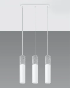 Lampa wisząca BORGIO 3L biały