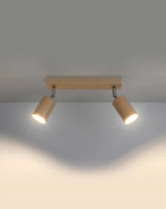 Plafon BERG 2 naturalne drewno
