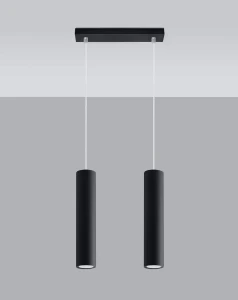 Lampa wisząca LAGOS 2 czarny