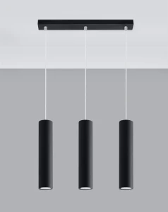 Lampa wisząca LAGOS 3L czarny