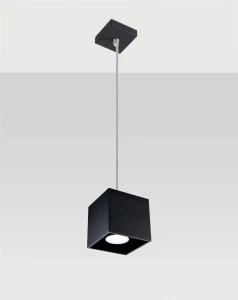 Lampa wisząca QUAD 1 czarny