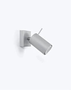 Kinkiet RING 1 szary