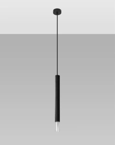 Lampa wisząca WEZYR 1 czarna