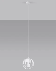 Lampa wisząca TULOS 1 biała