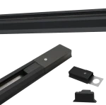 Szyna aluminiowa tracklight 1-faza 2m czarna