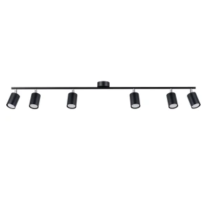 Plafon LEMMI 6L czarny