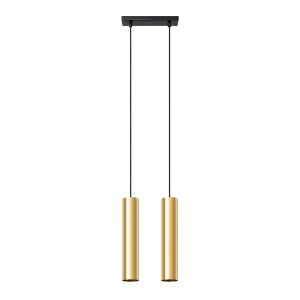 Lampa Wisząca LAGOS 2 złoty połysk