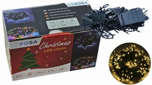 Lampki świąteczne choinkowe 230V 100 LED 10M 2700K