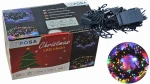 Lampki świąteczne choinkowe 230V 100 LED 10M RGB